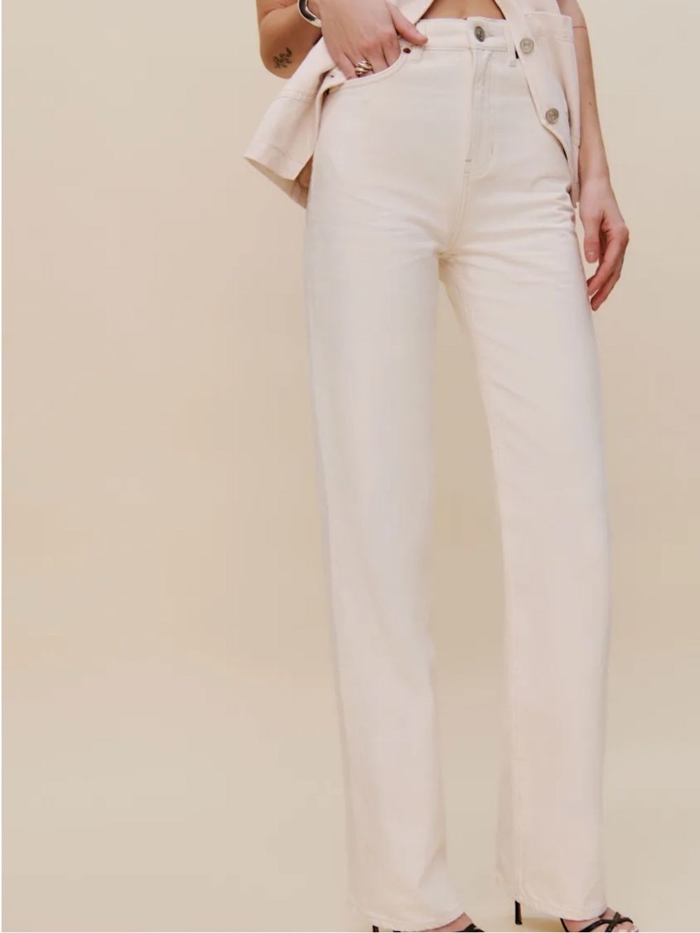 Reformation Wilder High Rise Wide Leg Jeans